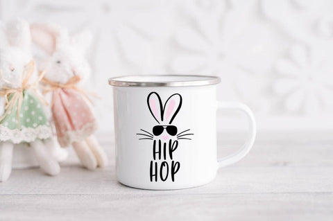 Hip Hop Easter Bunny SVG SVG Pickled Thistle Creative 