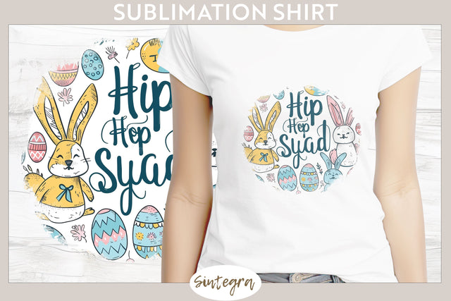 Hip Hop Squad v4 T-shirt Sublimation Sublimation Sintegra 