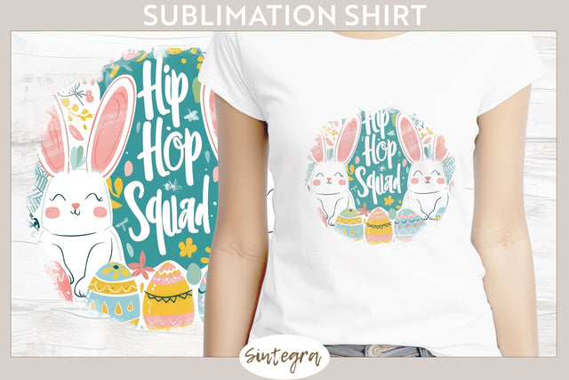 Hip Hop Squad v5 T-shirt Sublimation Sublimation Sintegra 