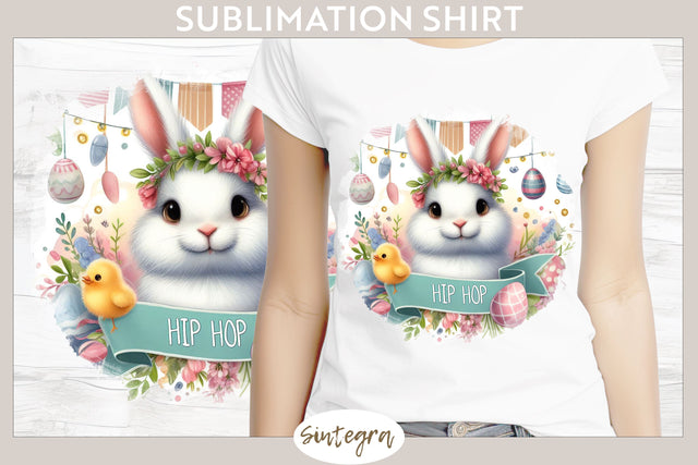 Hip Hop v2 T-shirt Sublimation Sublimation Sintegra 