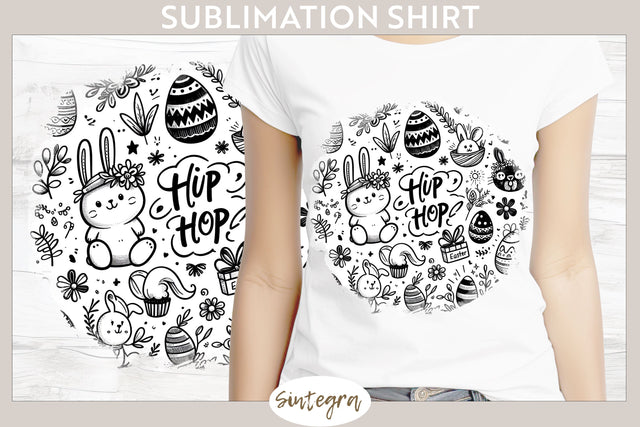 Hip Hop v8 T-shirt Sublimation Sublimation Sintegra 