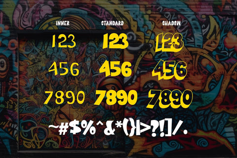 Hiper Hoper - 3d Layered Graffiti Font Font Mozzatype 