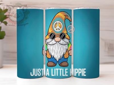 Hippie Boho Groovy Gnome Tumbler, Boho Gnome Wrap, 20oz Sublimation, Groovy Gnome Cup, Peace Love Gnome, Bohemian Tumbler Design, Cute Gnome Drinkware Sublimation Lara' s Designs 