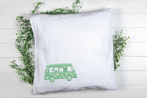Hippie Bus for Machine Embroidery Embroidery/Applique DESIGNS SvgOcean 