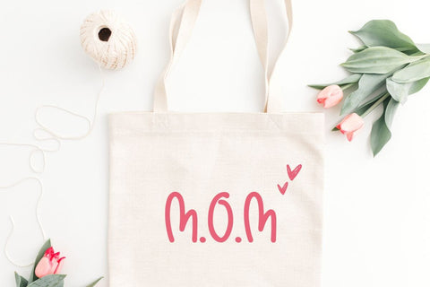 Hippie Cute Handwritten Font | Heart Accent Display Font for Quotes, Sublimation, Mother's Day, Cricut Projects Font AnningArts Design 