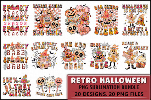 Hippie Halloween Sublimation Bundle Sublimation Shetara Begum 