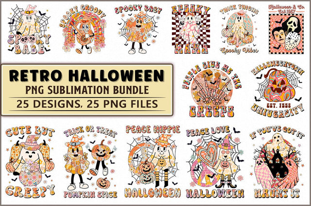 Hippie Halloween Sublimation Bundle Sublimation Shetara Begum 