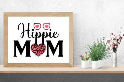 Hippie Mom SVG Design SVG Designangry 