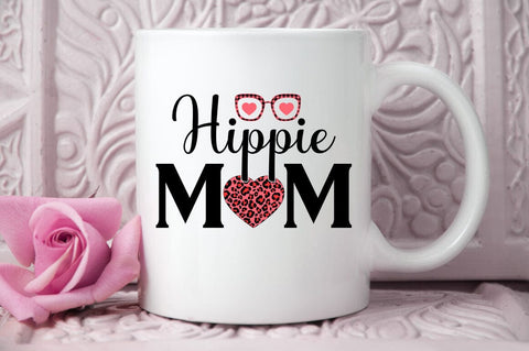 Hippie Mom SVG Design SVG Designangry 