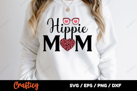 Hippie Mom SVG Design SVG Designangry 