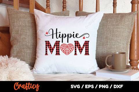 Hippie Mom SVG Design SVG Designangry 