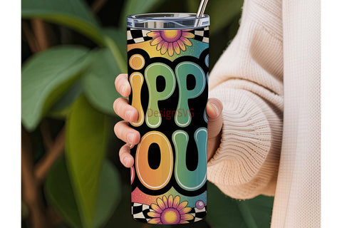 Hippie Soul 20oz Tumbler Wrap Sublimation DesignSVG 