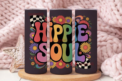 Hippie Soul 20oz Tumbler Wrap Sublimation DesignSVG 