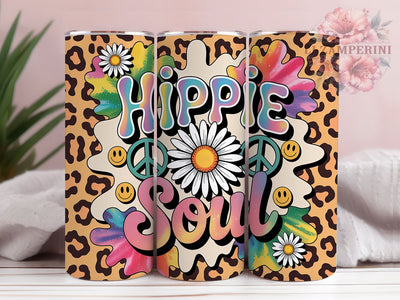 Hippie Soul Western Boho Tumbler, Western Boho Cup, Cowgirl Lifestyle Mug, Bohemian Style Drinkware, Retro Hippie Gift, Desert Vibes Tumbler, Wanderlust Coffee Cup Sublimation Li Zamperini 