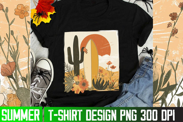 Hippie Style Summer,Minimalist Retro T-Shirt Design,Summer SVG Cut File,Summer Shirt Design, Retro SVG Bundle,Retro Vintage Shirt Design Sublimation BlackCatsMedia 