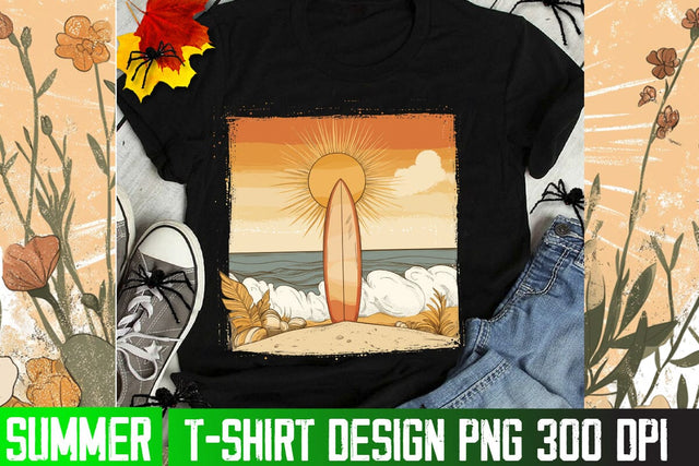 Hippie Style Summer,Minimalist Retro T-Shirt Design,Summer SVG Cut File,Summer Shirt Design, Retro SVG Bundle,Retro Vintage Shirt Design Sublimation BlackCatsMedia 