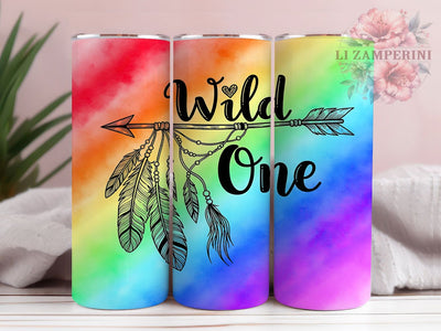Hippie Tie Dye Rainbow Tumbler, Colorful Tie Dye, Hippie Style Tumbler, Boho Rainbow Design, Festival Gift Cup, Bright Color Present, Peace Love Gift Sublimation Li Zamperini 