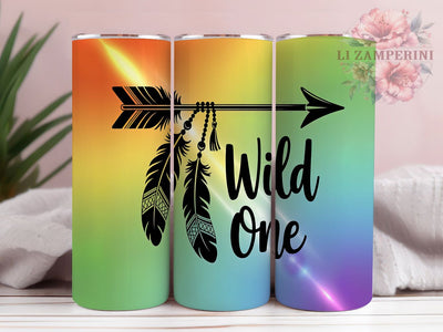 Hippie Tie Dye Rainbow Tumbler, Colorful Tie Dye, Hippie Style Tumbler, Boho Rainbow Design, Festival Gift Cup, Bright Color Present, Peace Love Gift Sublimation Li Zamperini 