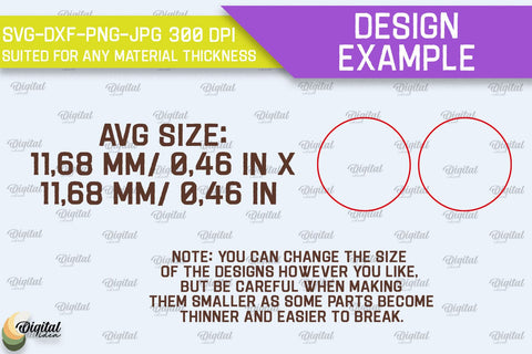 Hippie Wooden Earrings Laser Cut. Hippie Earrings SVG Design SVG Evgenyia Guschina 