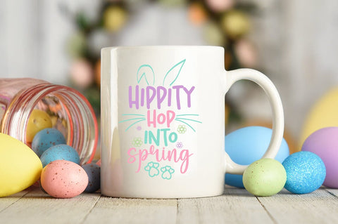 Hippity Hop Into Spring SVG Design SVG Designangry 
