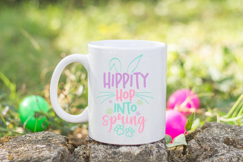 Hippity Hop Into Spring SVG Design SVG Designangry 