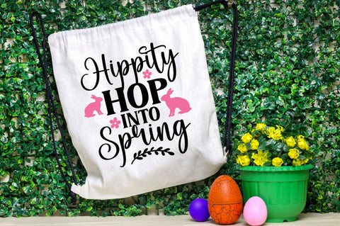Hippity Hop Into Spring SVG Design SVG Designangry 