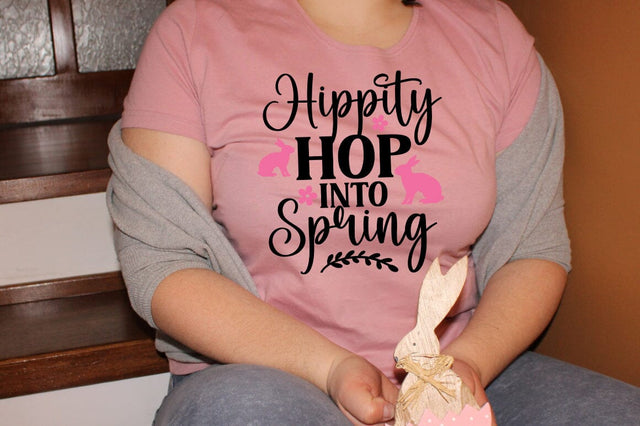 Hippity Hop Into Spring SVG Design SVG Designangry 