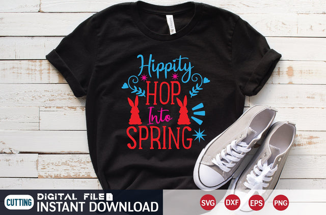 Hippity Hop Into Spring svg SVG designer krishna 