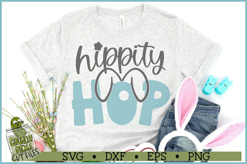 Hippity Hop SVG File SVG Crunchy Pickle 
