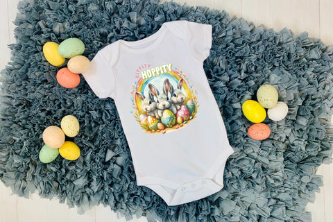 Hippity Hoppity - Easter Sublimation PNG Sublimation CraftLabSVG 
