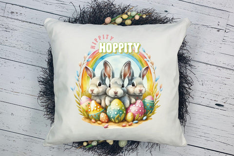 Hippity Hoppity - Easter Sublimation PNG Sublimation CraftLabSVG 
