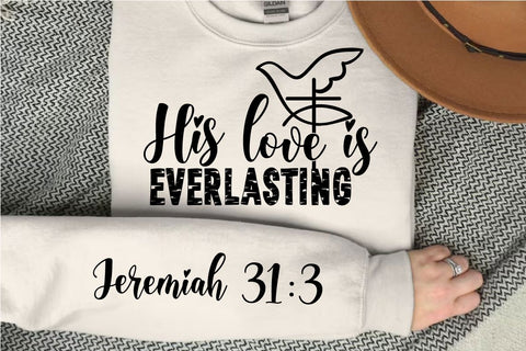 His Love Is Everlasting SVG Design SVG Regulrcrative 