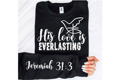 His Love Is Everlasting SVG Design SVG Regulrcrative 