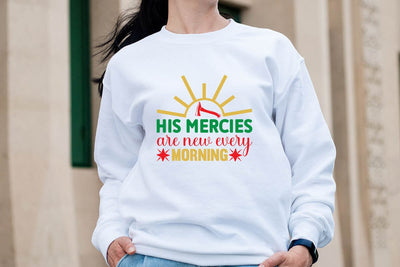 His mercies are new every morning SVG Angelina750 