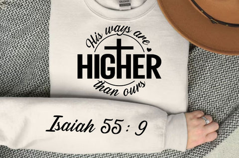 His Ways Are Higher Than Ours SVG Design SVG Regulrcrative 