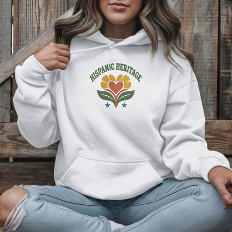 Hispanic Heritage Embroidery Design – Floral Heart Latino Culture Machine Embroidery File Embroidery/Applique DESIGNS PatternFeed8 