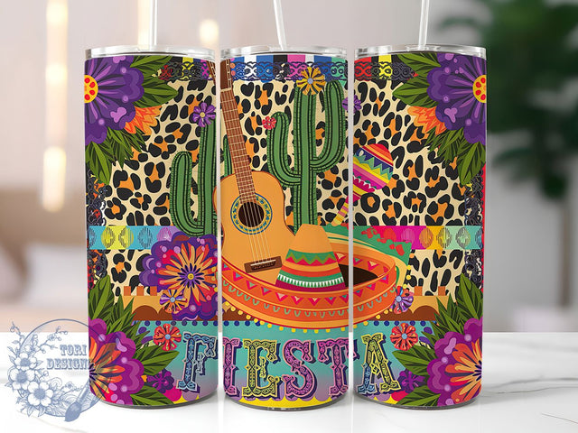 Hispanic Heritage Mexican Fiesta Tumbler, Mexican Fiesta Tumbler, 20oz Sublimation Tumbler, Cultural Celebration Tumbler, Hispanic Heritage Tumbler, Fiesta Tumbler Wrap, Latin Pride Tumbler Sublimation ToriDesigns 