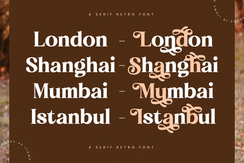 Histore Magical - Serif Retro Font Font Letterena Studios 