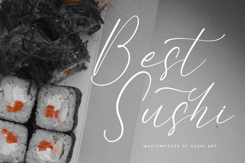 Historic Yukata - Modern Handwritten Font Font Letterena Studios 