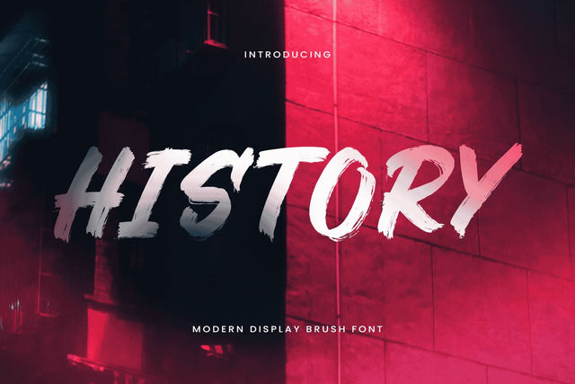 HISTORY Font Mozarella 