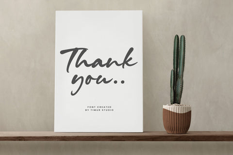 History Jumper - Handwritten Script Font Font Timur type 