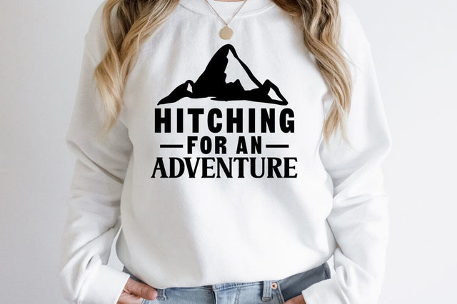 Hitching for an adventure SVG Design SVG Designangry 