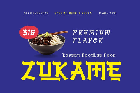 Hizuna - Korean Style Font Font twinletter 