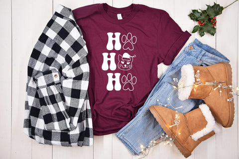 Ho Ho Ho - Christmas Cat SVG Design SVG CraftLabSVG 