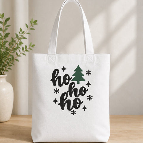 Ho Ho Ho Christmas Embroidery Design – Christmas Tree Holiday Script Machine Embroidery File Embroidery/Applique DESIGNS PatternFeed8 