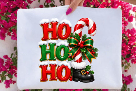 Ho Ho Ho Christmas PNG Sublimation SVGArt 