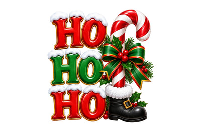 Ho Ho Ho Christmas PNG Sublimation SVGArt 