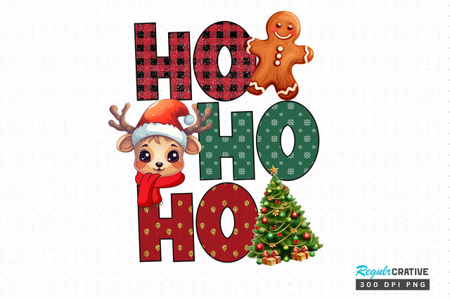 Ho ho ho png design Sublimation Regulrcrative 