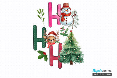 Ho ho ho png design Sublimation Regulrcrative 