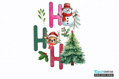 Ho ho ho png design Sublimation Regulrcrative 